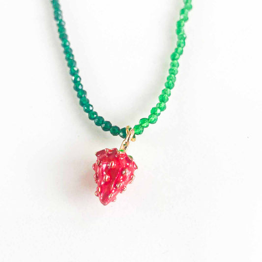 Collier Jackpot Fraise