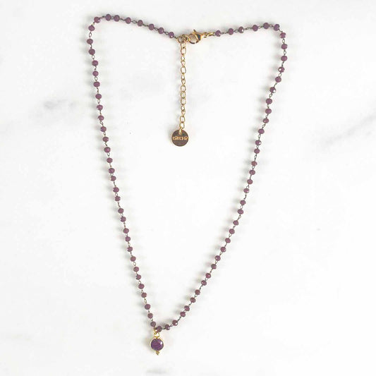 Collier Perolina Medaillon