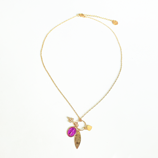 Collier grigris Mary Violet