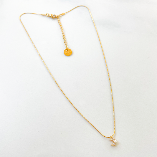 Collier petite lune